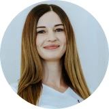 Deák Georgina gyógytornász portréja